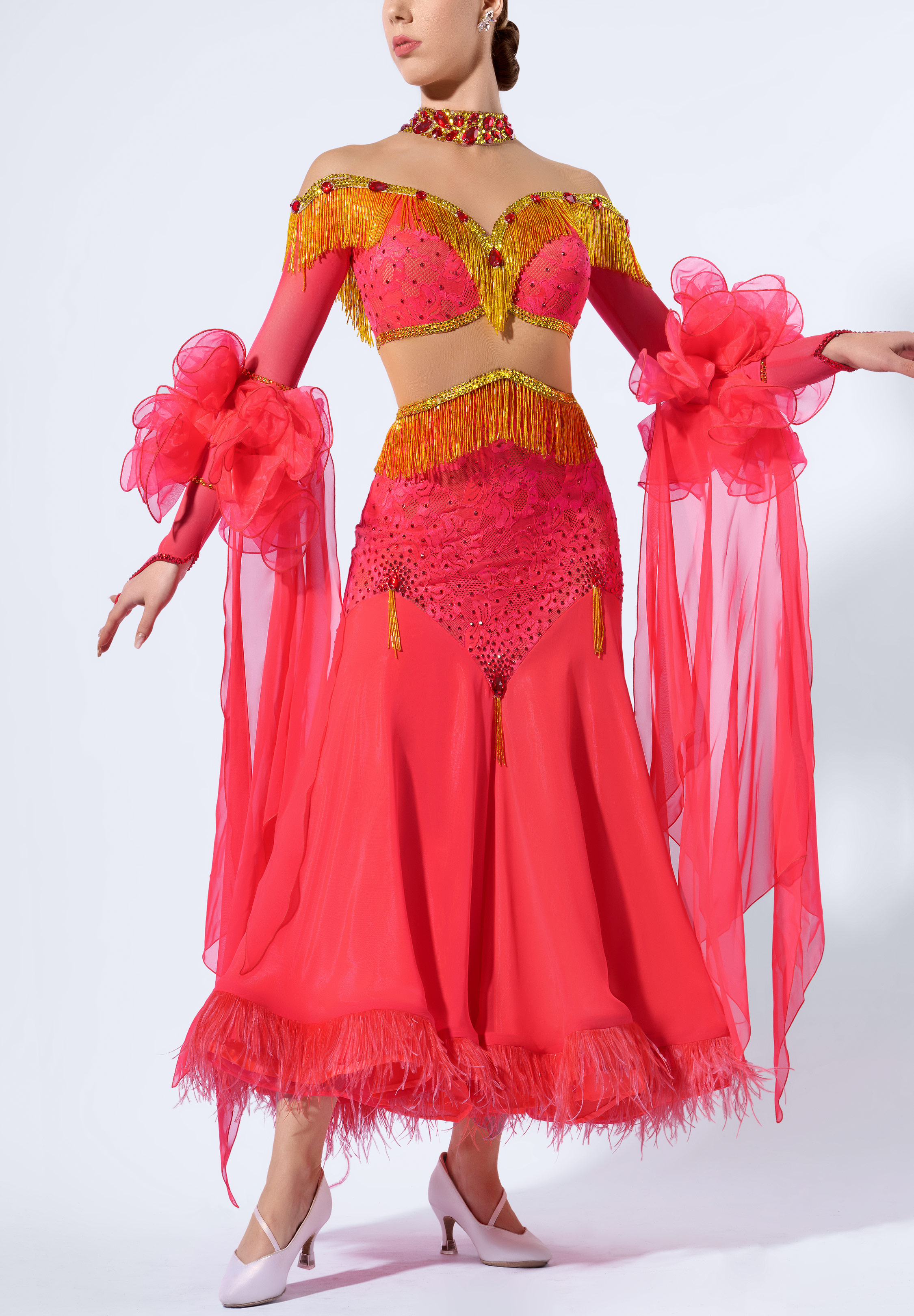 Rosa Lace Ballroom Gown RS-B250035
