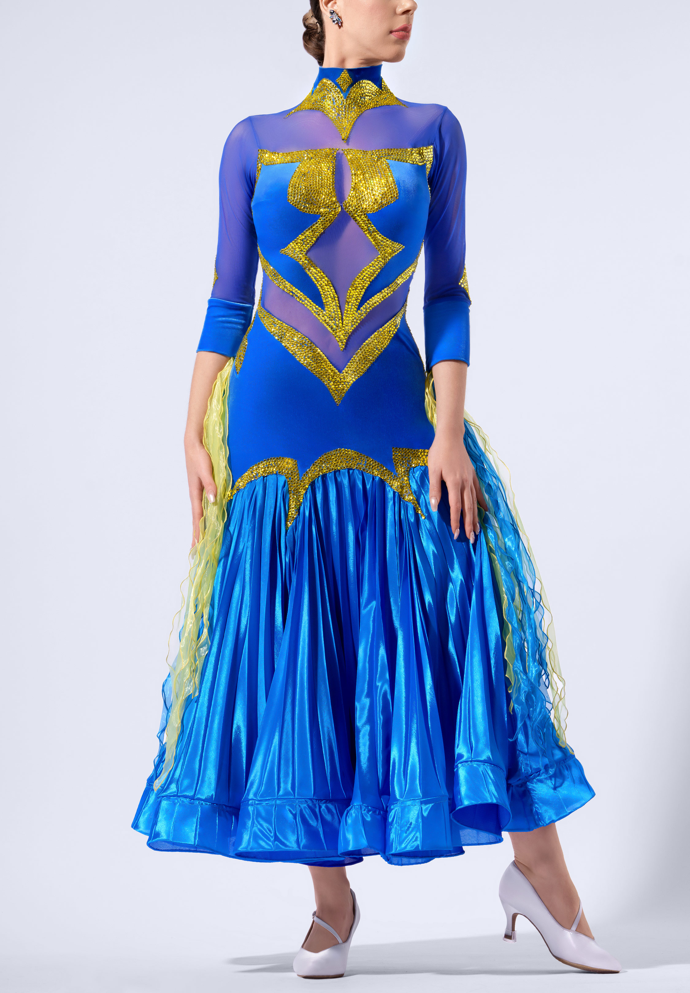 Azure Dynasty Ballroom Gown RS-B250039