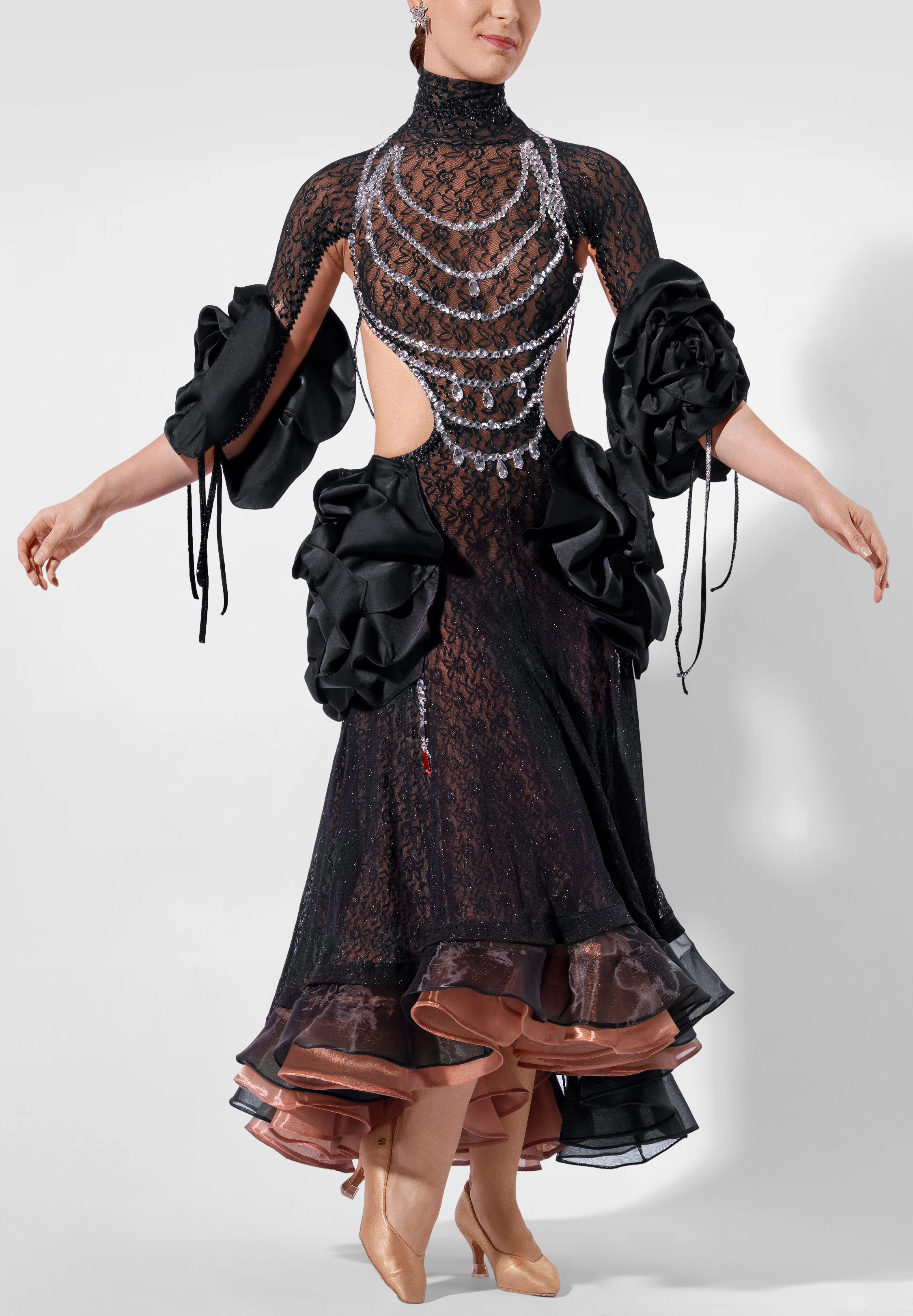 Desert Lace Ballroom Gown RS-B250070