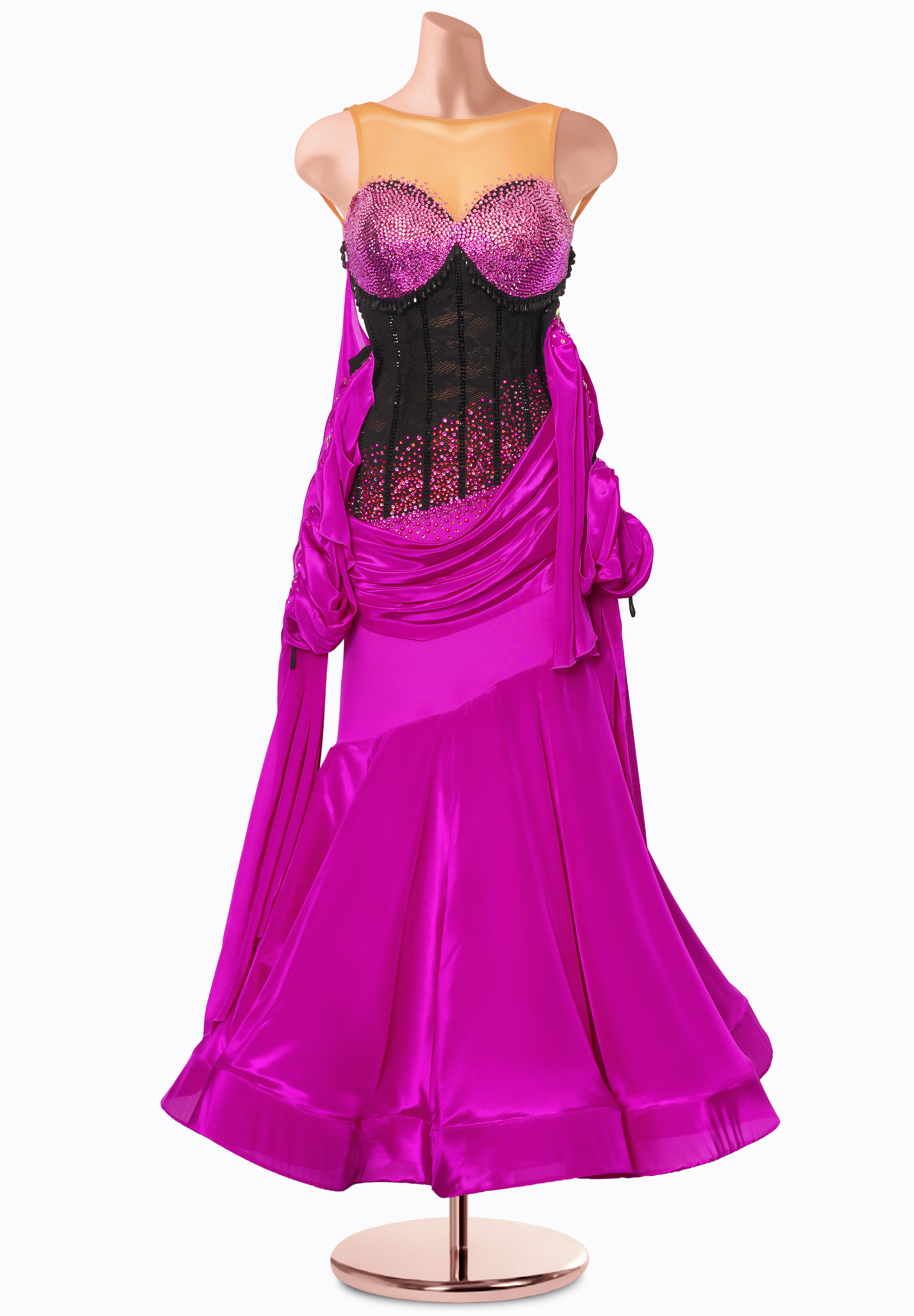Radiant Mirage Ballroom Gown MF-B0508