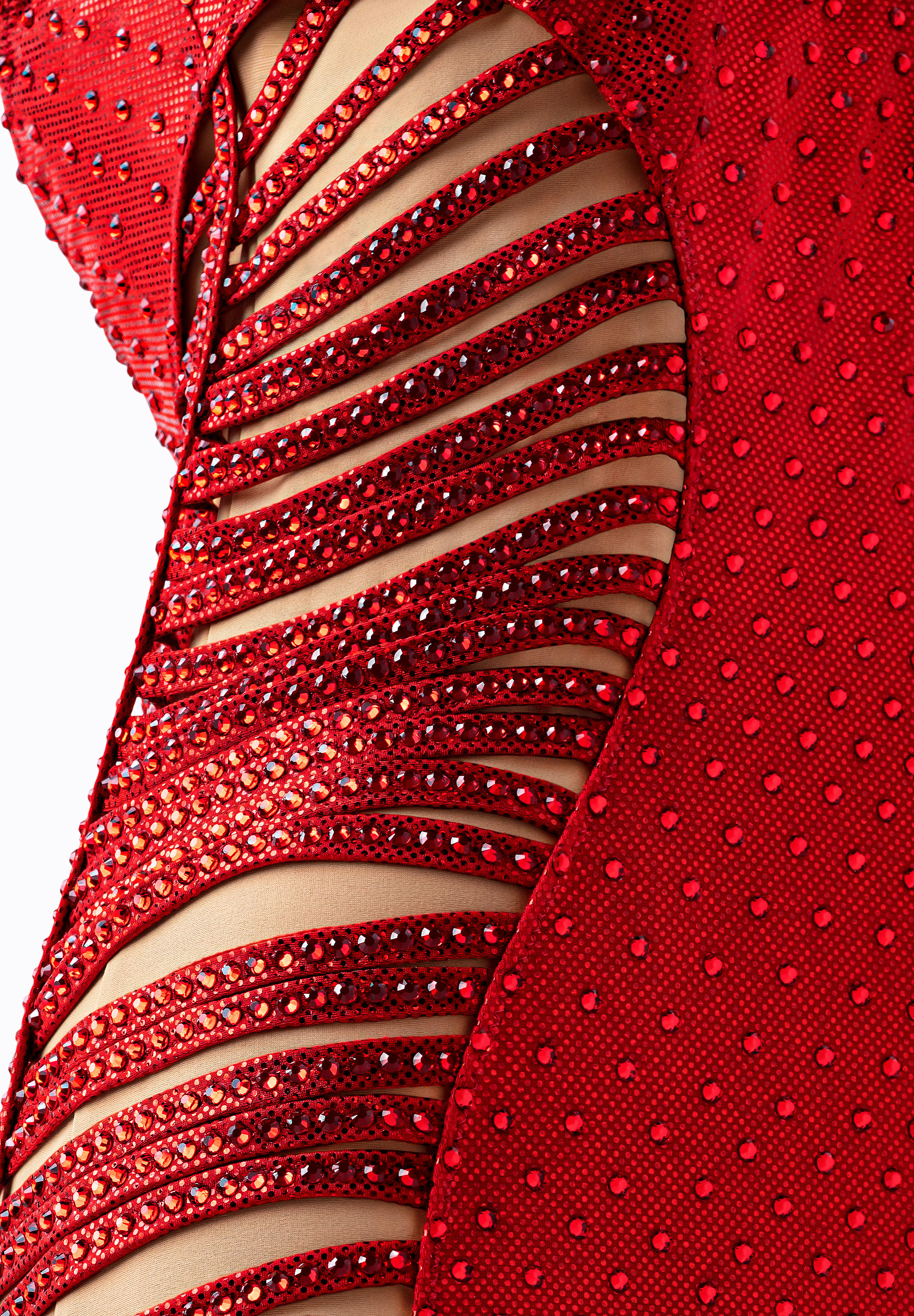 Sensu by Ina Red Hot Lady Latin Dress | International Latin