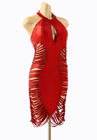 Sensu by Ina Red Hot Lady Latin Dress