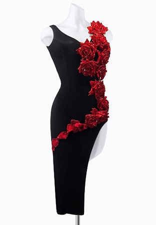 Rose Dew Latin Dress PR-L225046
