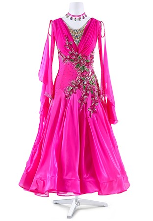 Rose Garden Ballroom Gown NZB23201