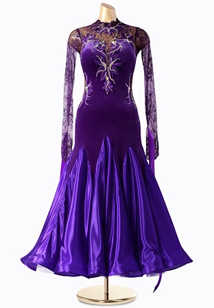 Royal Crystal Ballroom Gown