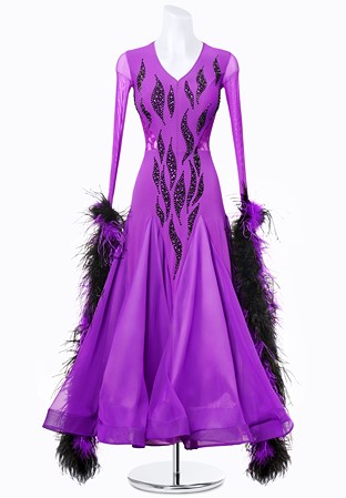 Royal Flame Ballroom Gown MF-B0255