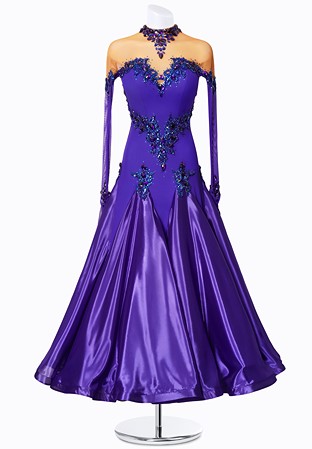 Royal Lagoon Ballroom Gown MF-B0254