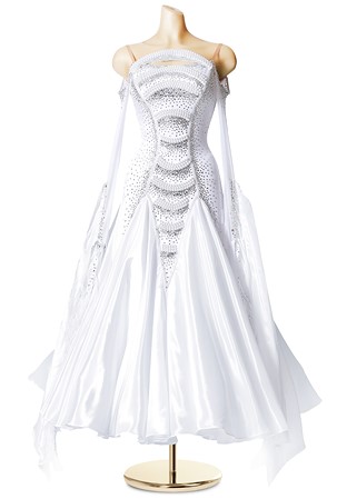 Royal Pearl Ballroom Dance Dress PCWB19108