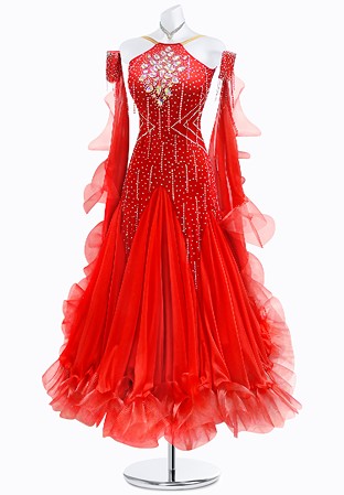Ruby Reign Ballroom Costume AMB3008