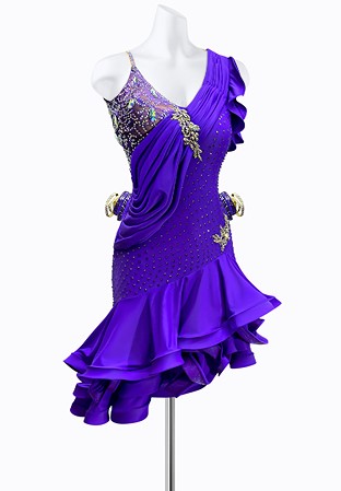 Ruched Majesty Latin Dress JT-L1990