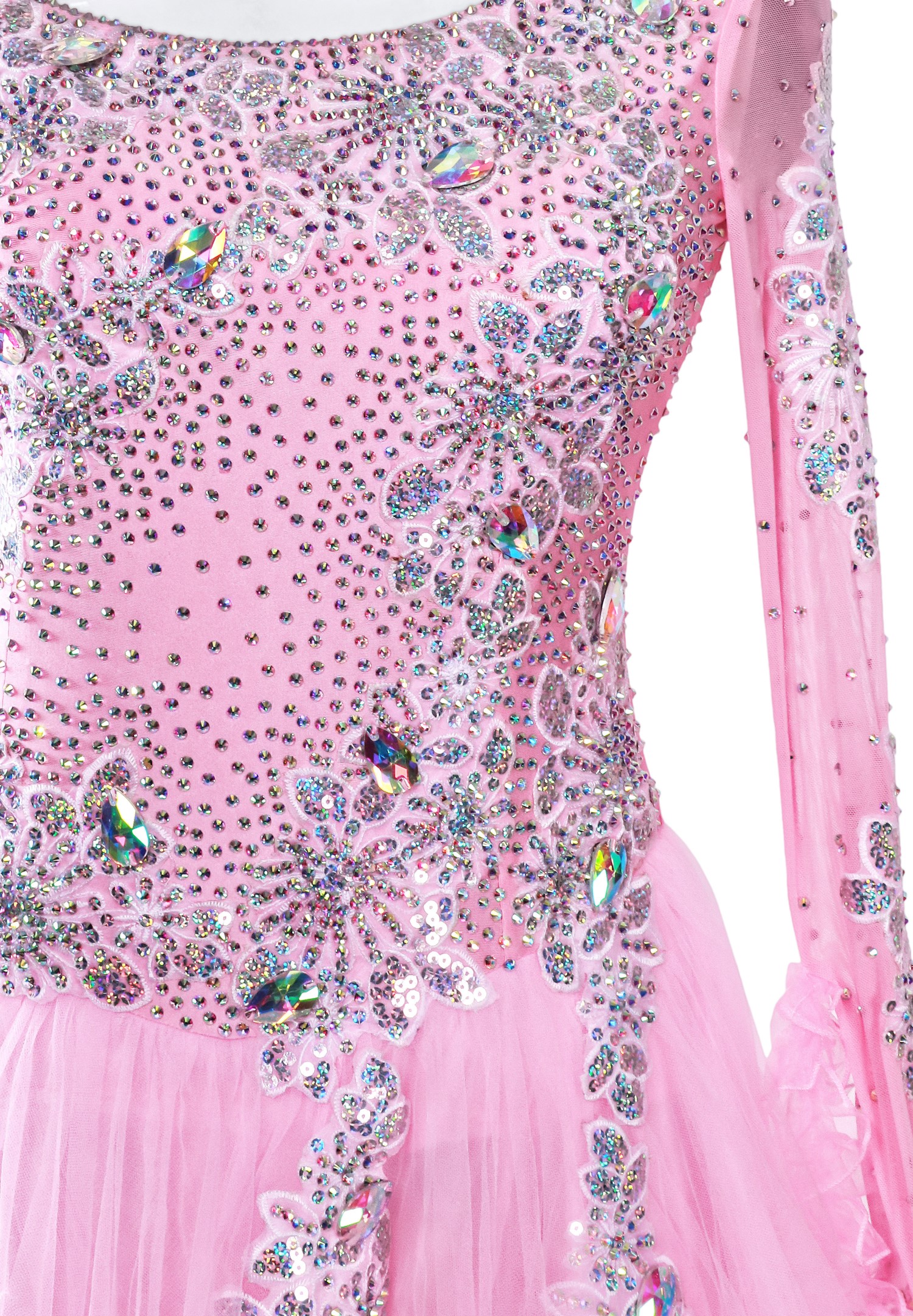 Sakura Party Single Sleeve Dance Ball Dress