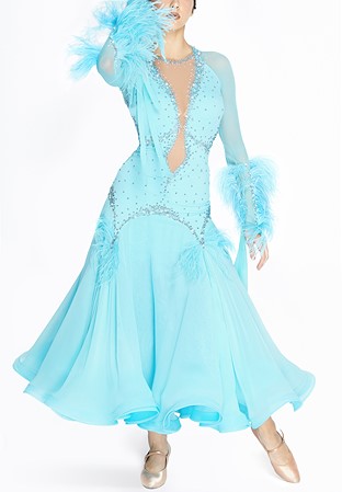 Sasuel Ballroom Dance Dress Aquinna