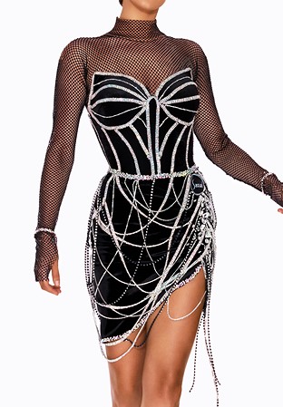 Harley Snake Latin Dress SS-L23002