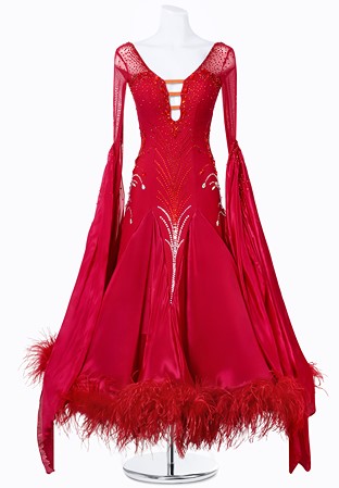 Satin Desire Ballroom Gown MF-B0324