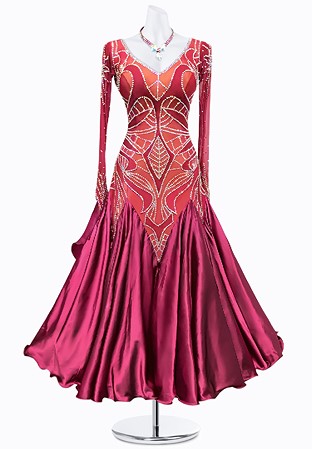 Satin Romance Ballroom Gown JT-B3673