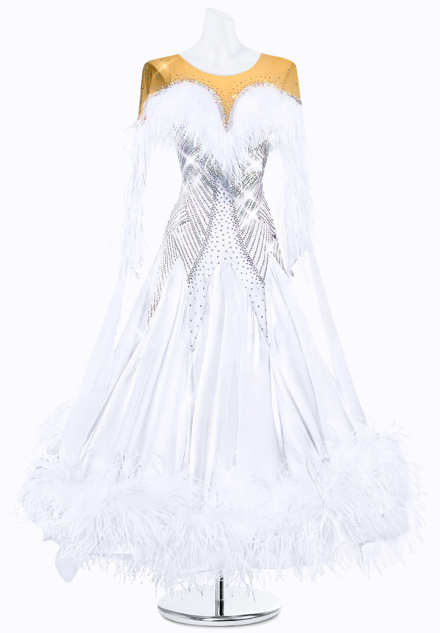 Satin Serenade Ballroom Gown PR-B200008