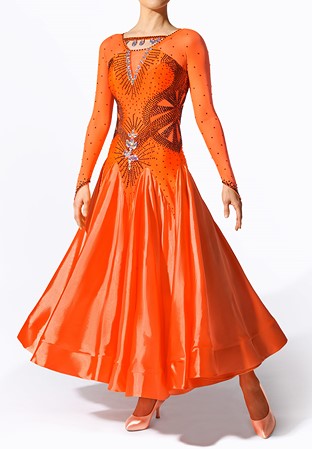 Satin Sunbeam Dance Gown PCDSB22601
