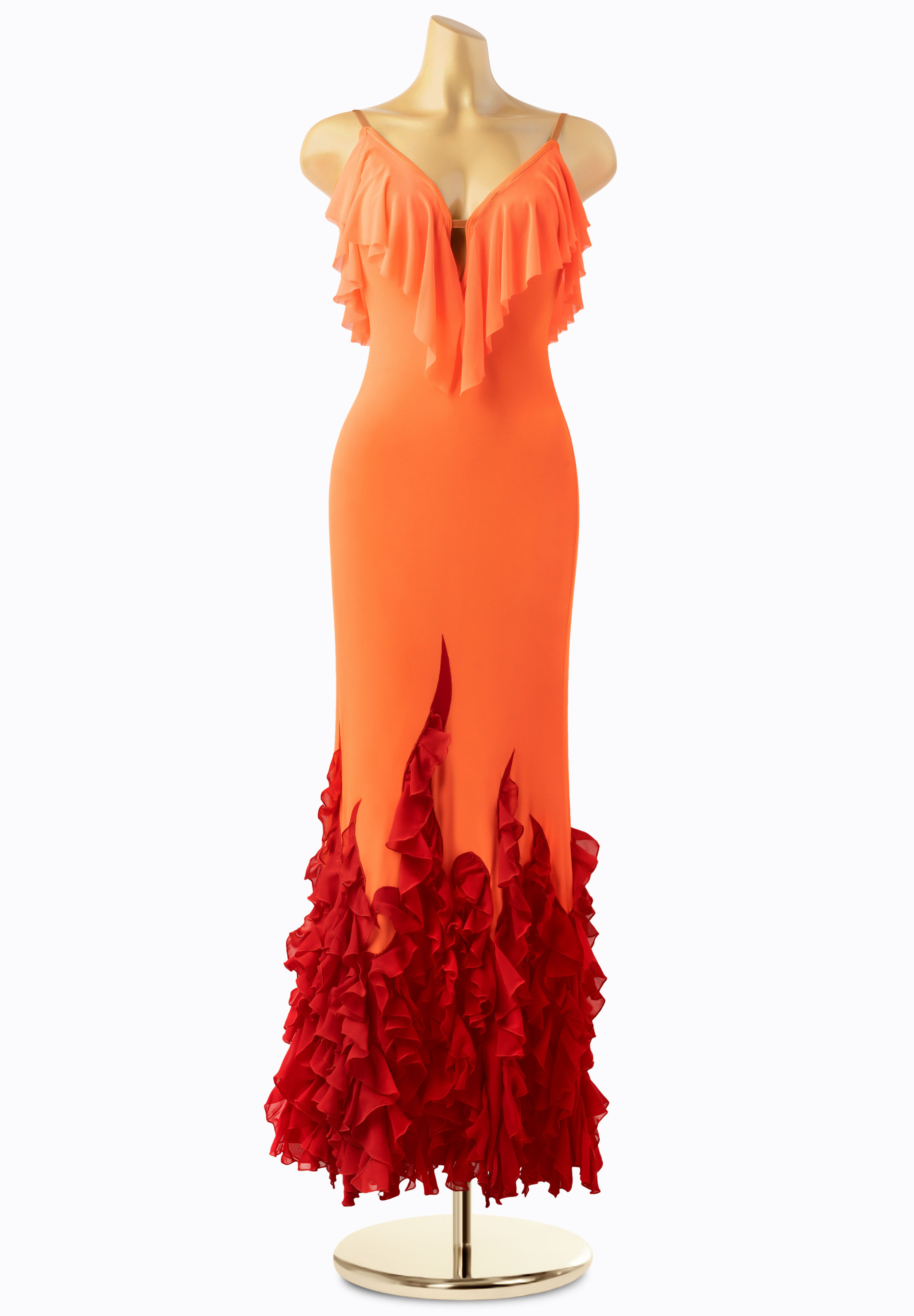 Sensu by Ina Girl On Fire Latin Dress International Latin