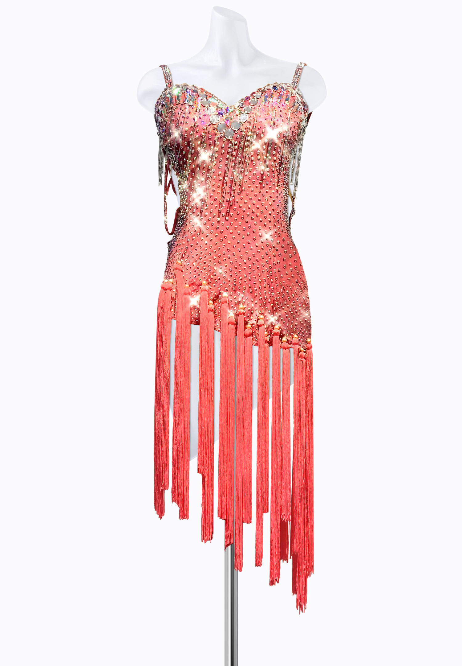 Sequin Beauty Latin Dress PR-L215075