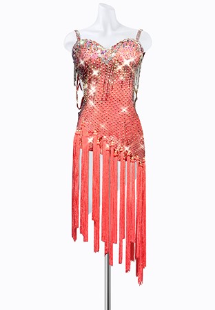 Sequin Beauty Latin Dress PR-L215075