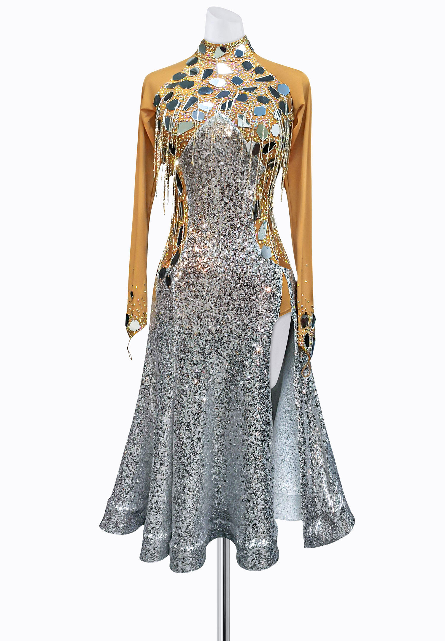 Sequin Dream Latin Dress AM-L3133