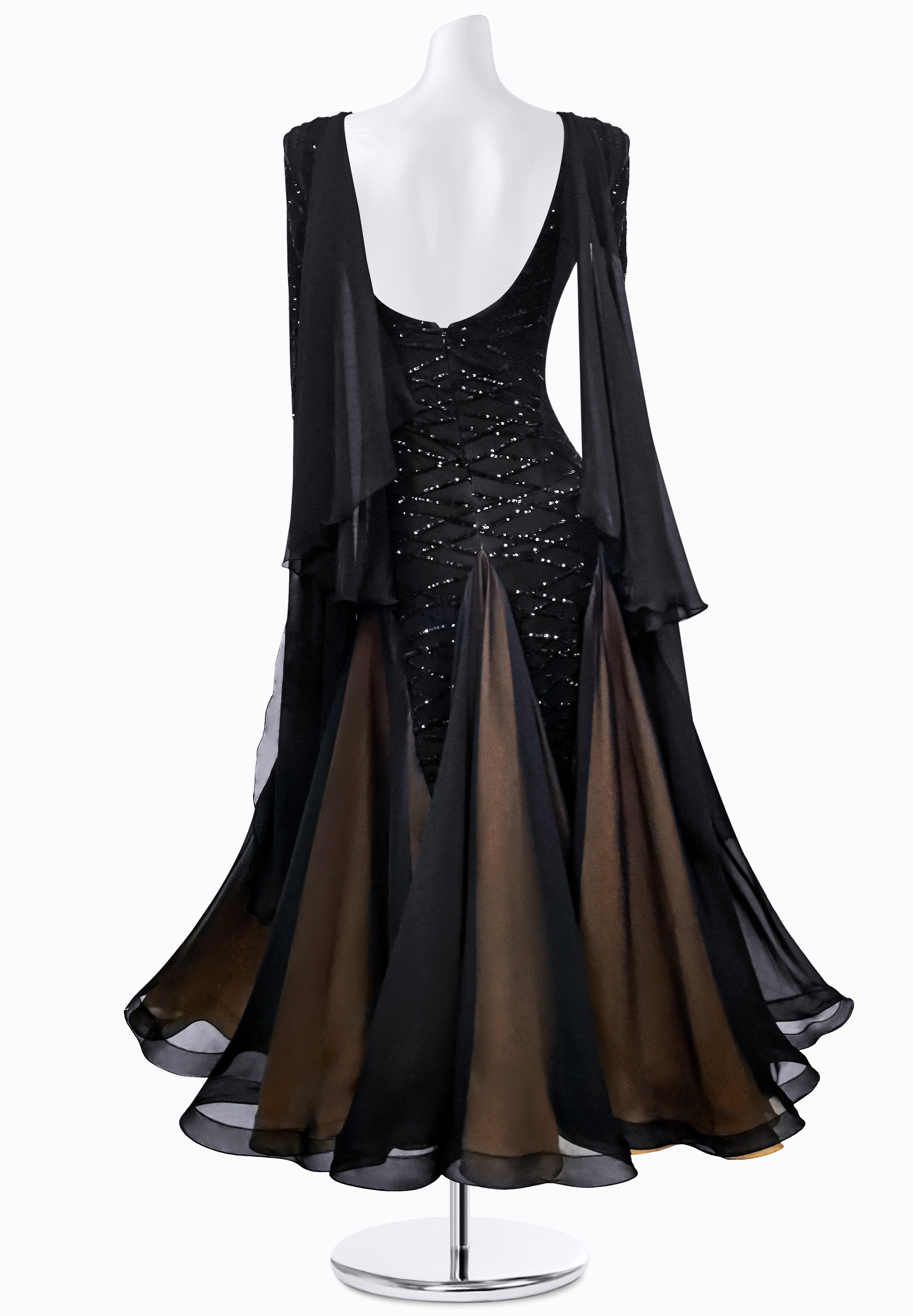 Sequin Night Ballroom Dress AM-B3326 | International Ballroom