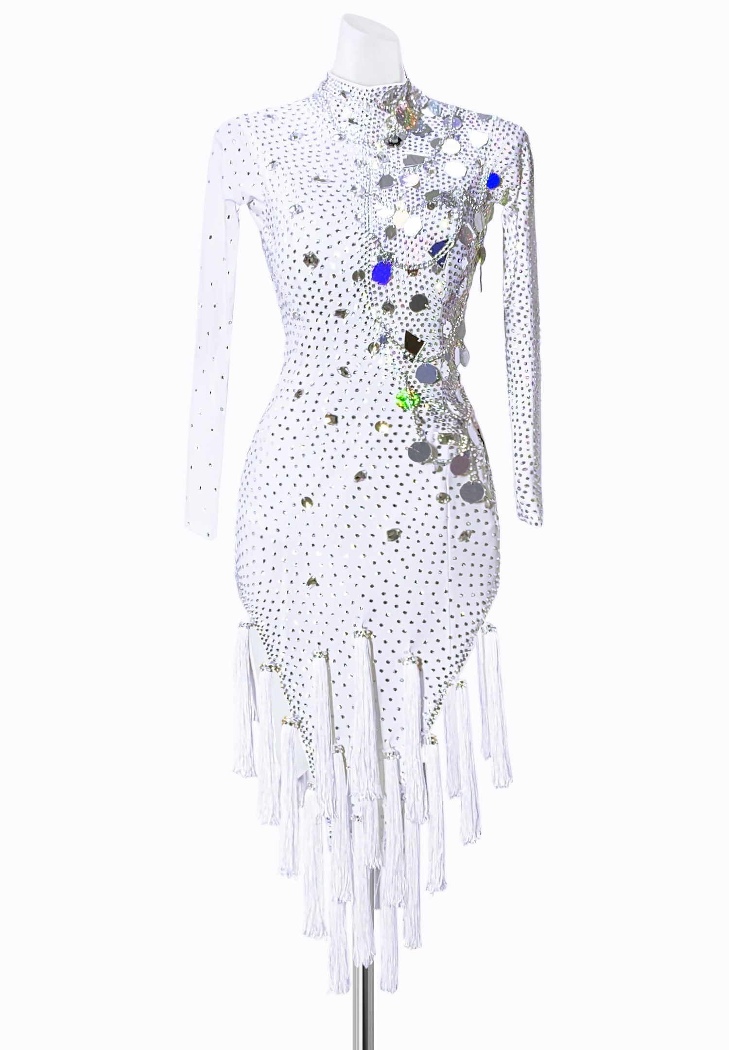 Sequin Tassel Latin Dress JT-L2218