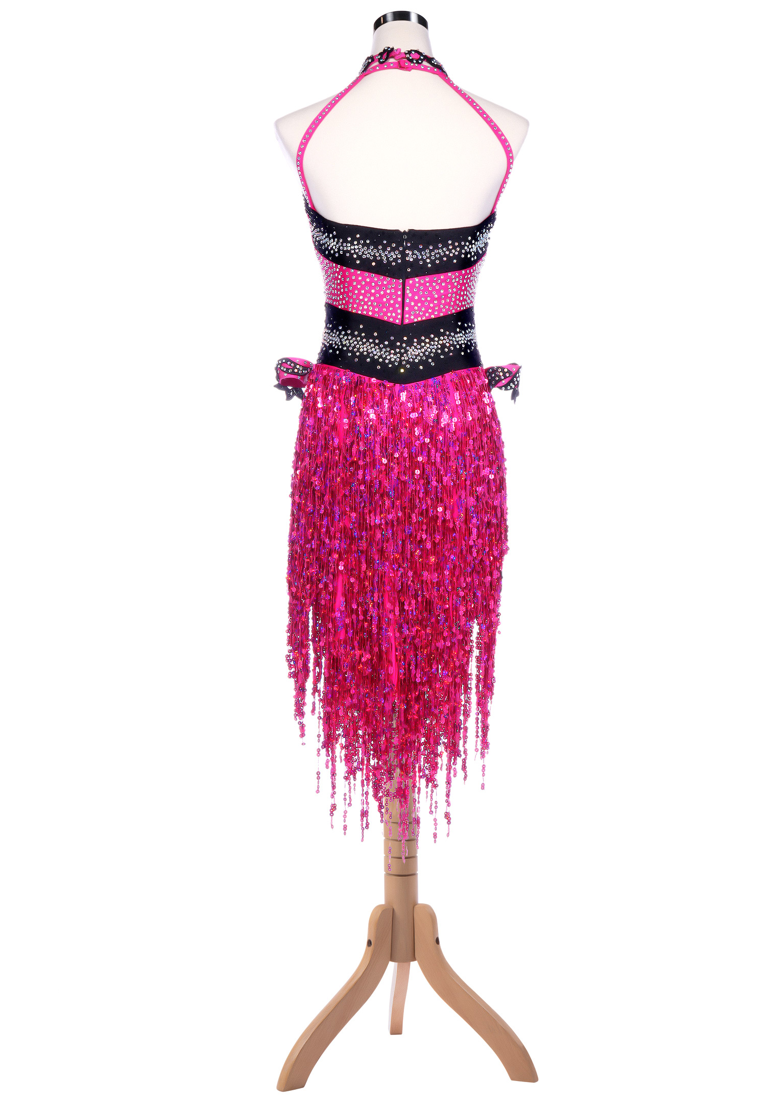 Sequined Fringe Allover Sparkle Latin Rhythm Competition Dress L5224 ...