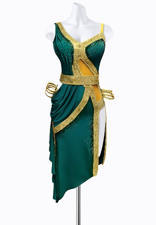 Serene Crystal Latin Dress AM-L3509