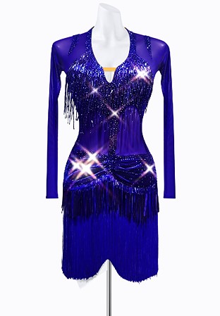 Serene Fringe Latin Dress PR-L215017