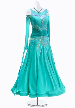 Serene Ruched Ballroom Gown JT-B4682