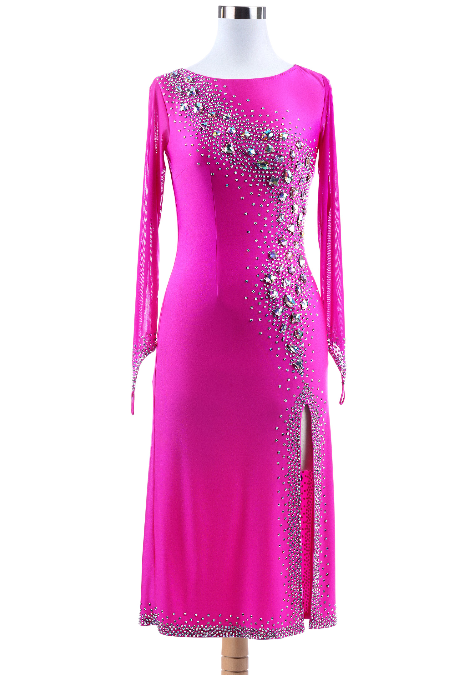 Sexy Split Sparkle Latin Competition Dance Dress VN-L5250