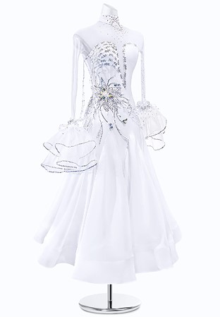Sheer Bell Ballroom Gown PR-B220038