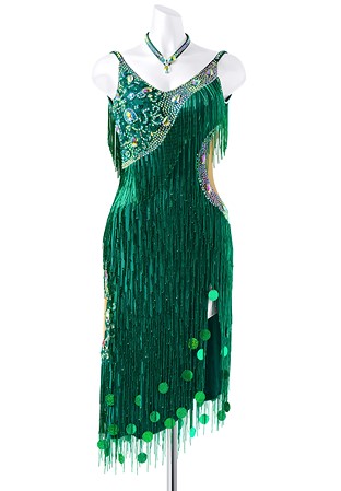 Shimmering Sequin Rhythm Costume BA-VSL003