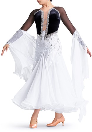 Shining Corset Modern Ballroom Dress PCWB21003