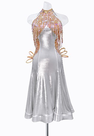 Silver Mist Latin Dress AML3110