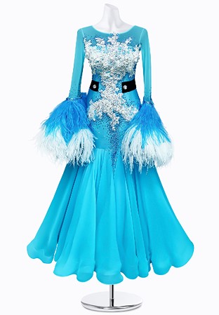 Sky Cloud Ballroom Gown AM-B3201