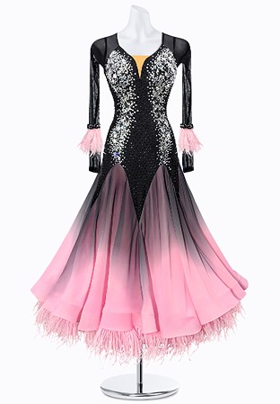 Soft Mist Ballroom Gown JT-B5057