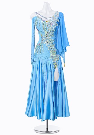 Soft Sky Ballroom Gown JT-S5003