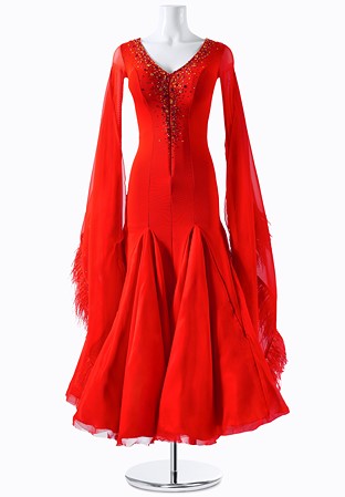 Sparkler Delight Front Zip Smooth Dress MFB0021
