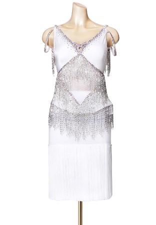 Sparkling Fringe Latin Rhythm Dress PCWL19005