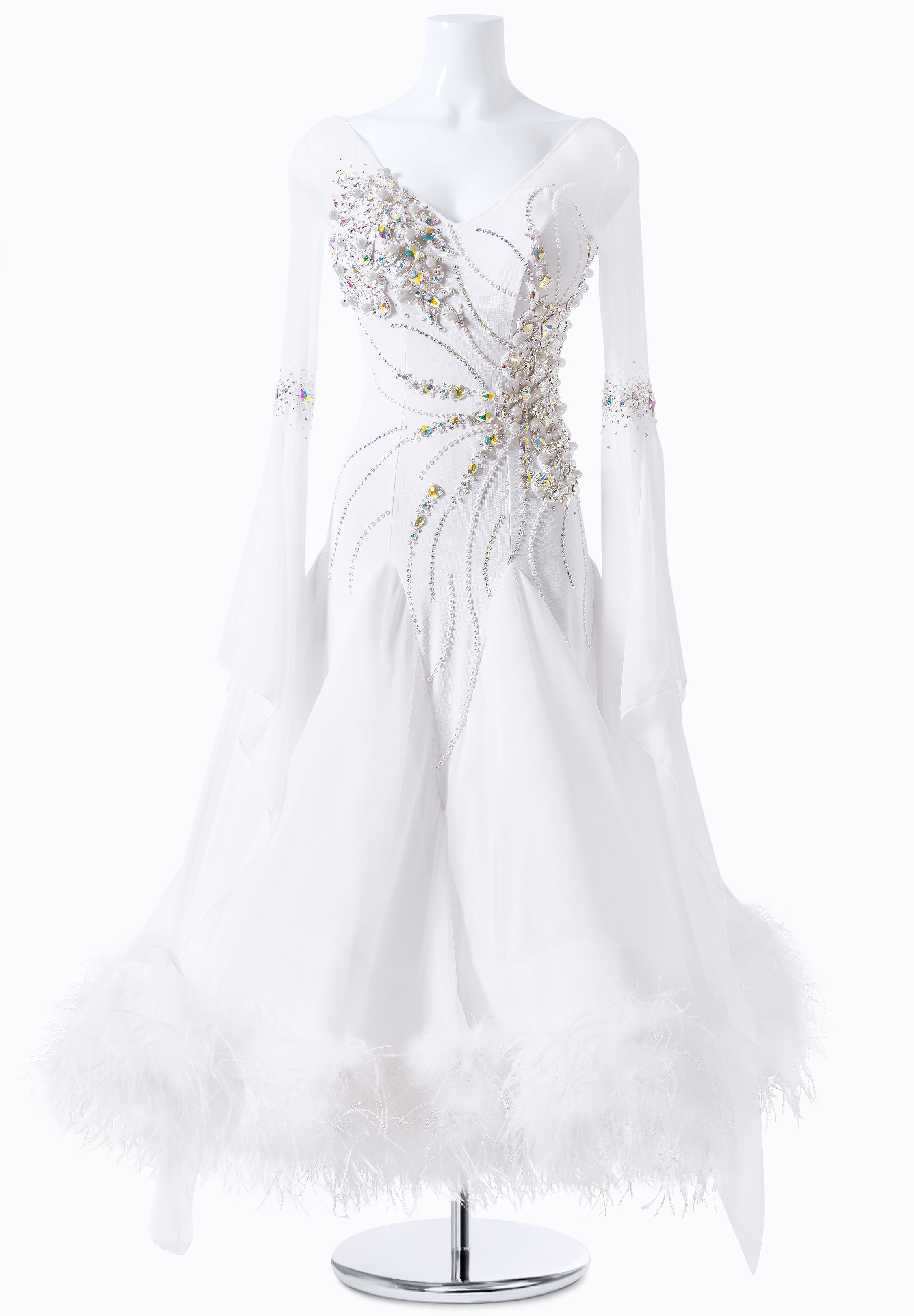 Sparkling Motif Ballroom Costume MFB0146