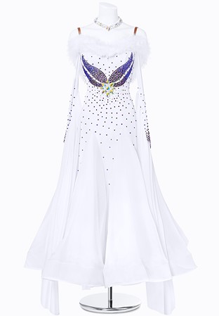 Star Feather Ballroom Gown MF-B0343