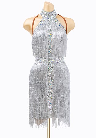 Star Fringe Latin Dress AD-L2946