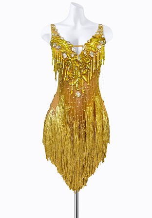 Stellar Sequin Latin Dress AM-L3560
