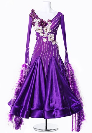 Sugar Plum Elegant Ballroom Dress MFB0082