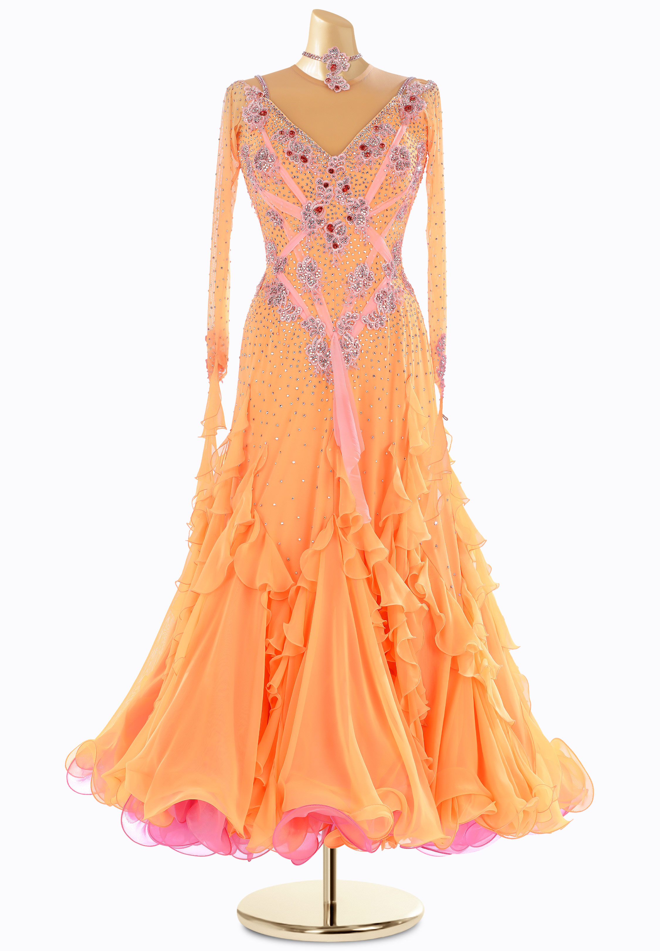 Sunrise Charm Ballroom Gown ZA-10S016