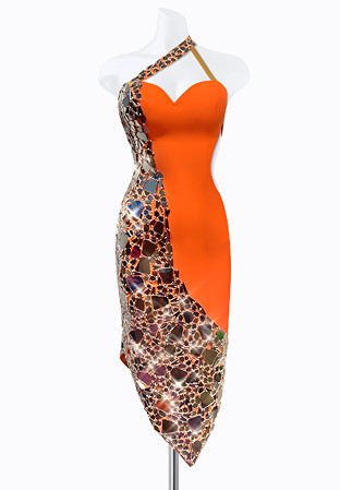 Sunrise Shine Latin Dress PR-L215116