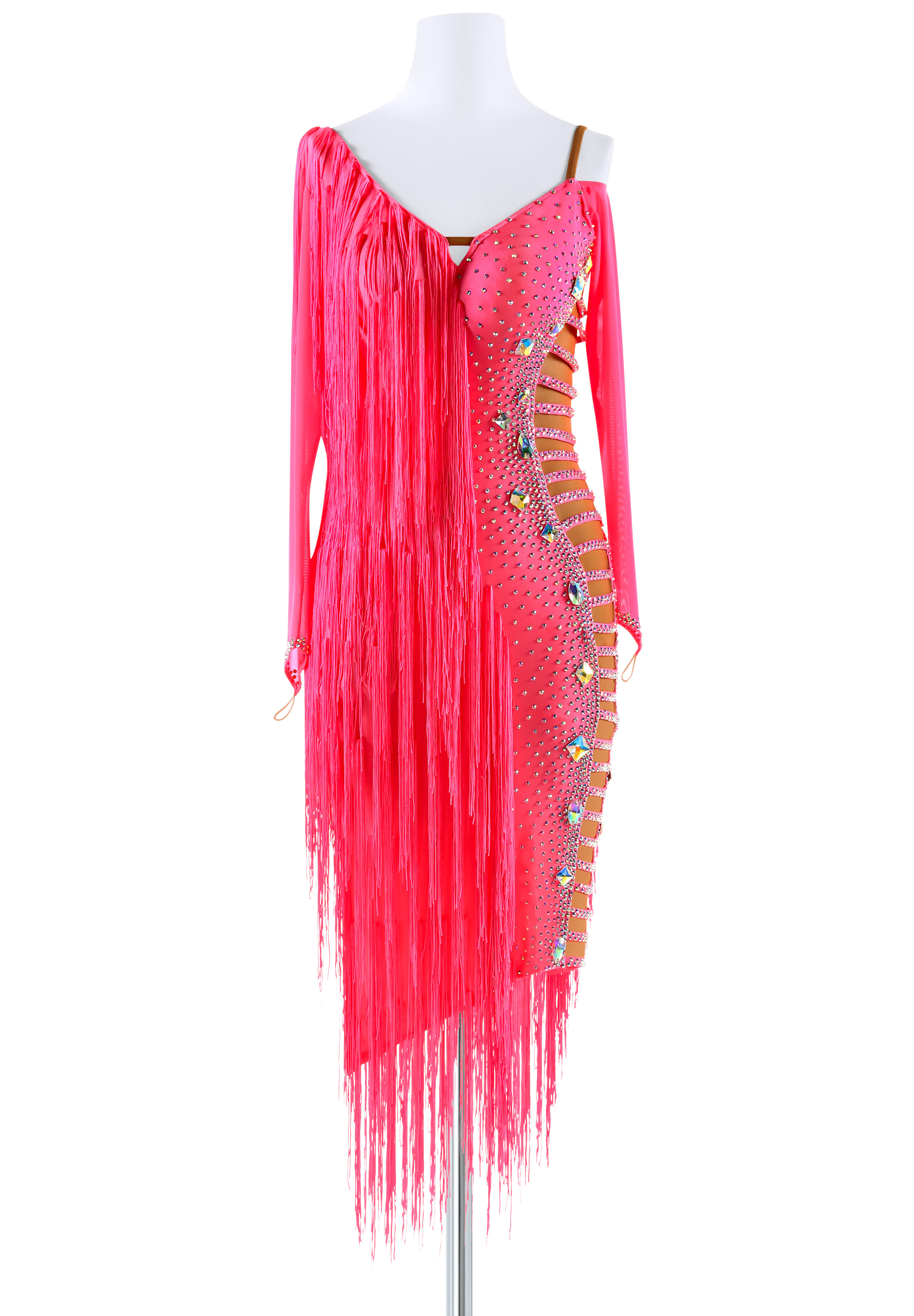 Sunset Fringe Latin Dress BA-VSL012