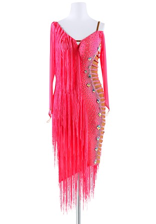 Sunset Fringe Latin Dress BA-VSL012